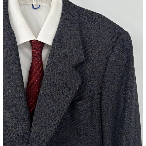 HICKEY FREEMAN NEIMAN MARCUS jacket blazer sport coat regent 100% wool 43L - Picture 1 of 11